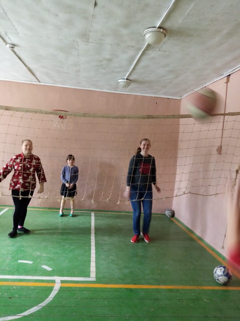 В спортивном зале