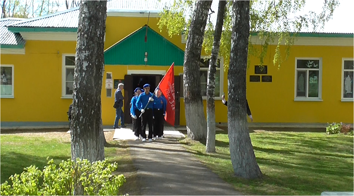 День Победы в школе.