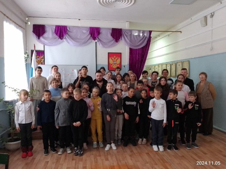 Встреча с участником СВО.
